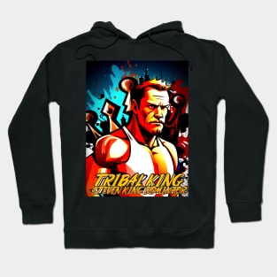 ASPW WRESTLER  TRIBAL KING CAW Hoodie